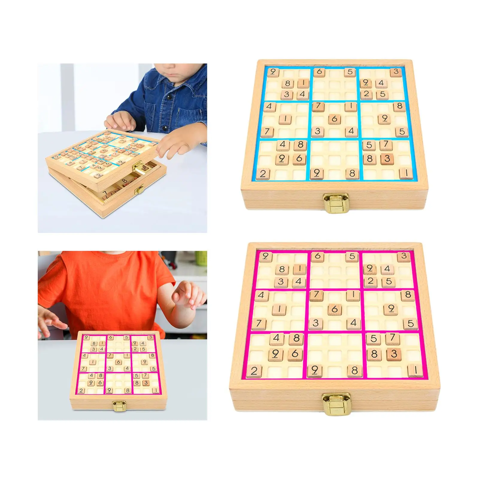 Number Thinking Game Birthday Gift Drawers for Storage Brain Teaser Game Toy for Kids Children Boy Girl Adults Ages 7-14 Years
