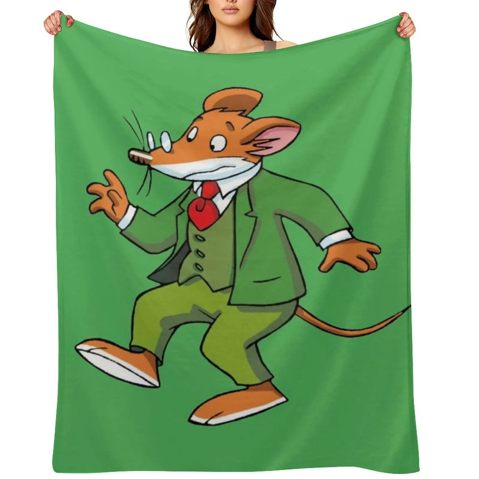 

Geronimo Stilton Throw Blanket Decorative Beds Fashion Sofas Decorative Throw halloween Blankets