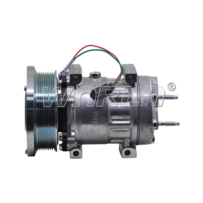 24V Excavator AC Part Compressor SD7H154291 3201291 Auto Air Conditioner Compressor For Caterpillar For Volvo For GM 24V WXTK108