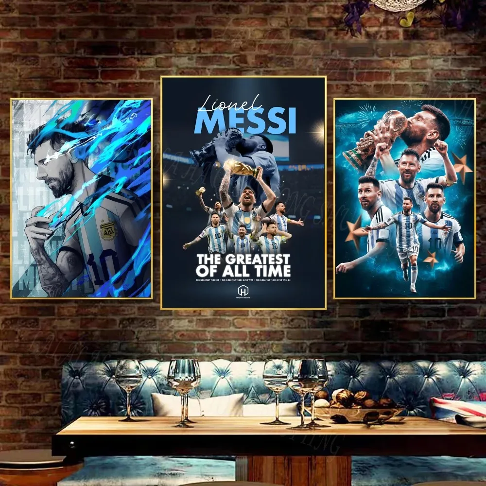 Messi Poster Wall Art Home Decor Room Decor Digital Painting Living Room Restaurant Kitchen Art