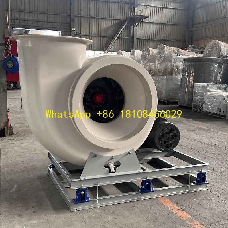 

Free Standing AC Powered Corrosion-Resistant Centrifugal Fan Acid Alkali Resistant Plastic for Exhaust Gas Discharge