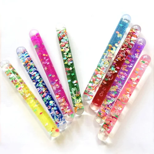 Imagen 2 del producto Palo intermitente 3A, juguete sensorial de arena movediza: juguetes sensoriales dinámicos, regalos creativos divertidos para vacaciones