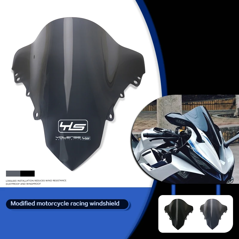 

Motorcycle Wind Windshield Windscreen Screen Fairing Baffle Wind Deflectors For ZONTENS 703RR 703 RR