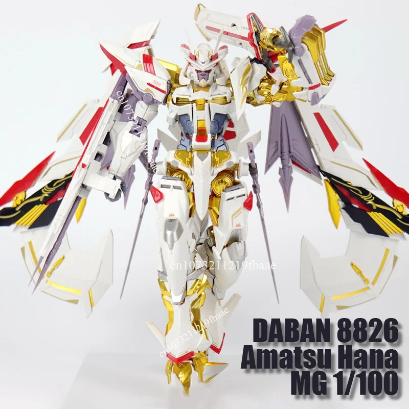 

DABAN 8826 Astray Gold Frame Amatsu Hana MG 1/100 MB MBF-P01-Re3 Assembly Model Kit Mecha Toy Action Figure Robot Kids Gifts