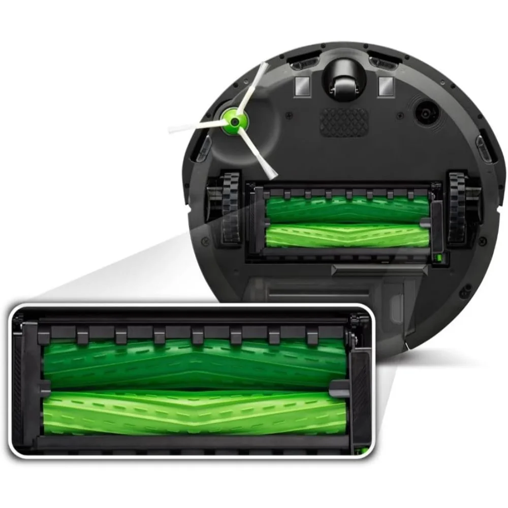 Cepillo de Goma Compatible con Aspiradoras iRobot Roomba Serie E, I y J (E5, E6, E7, I1, I3, I3+, I4, I4+, I6, I6+, I7, 