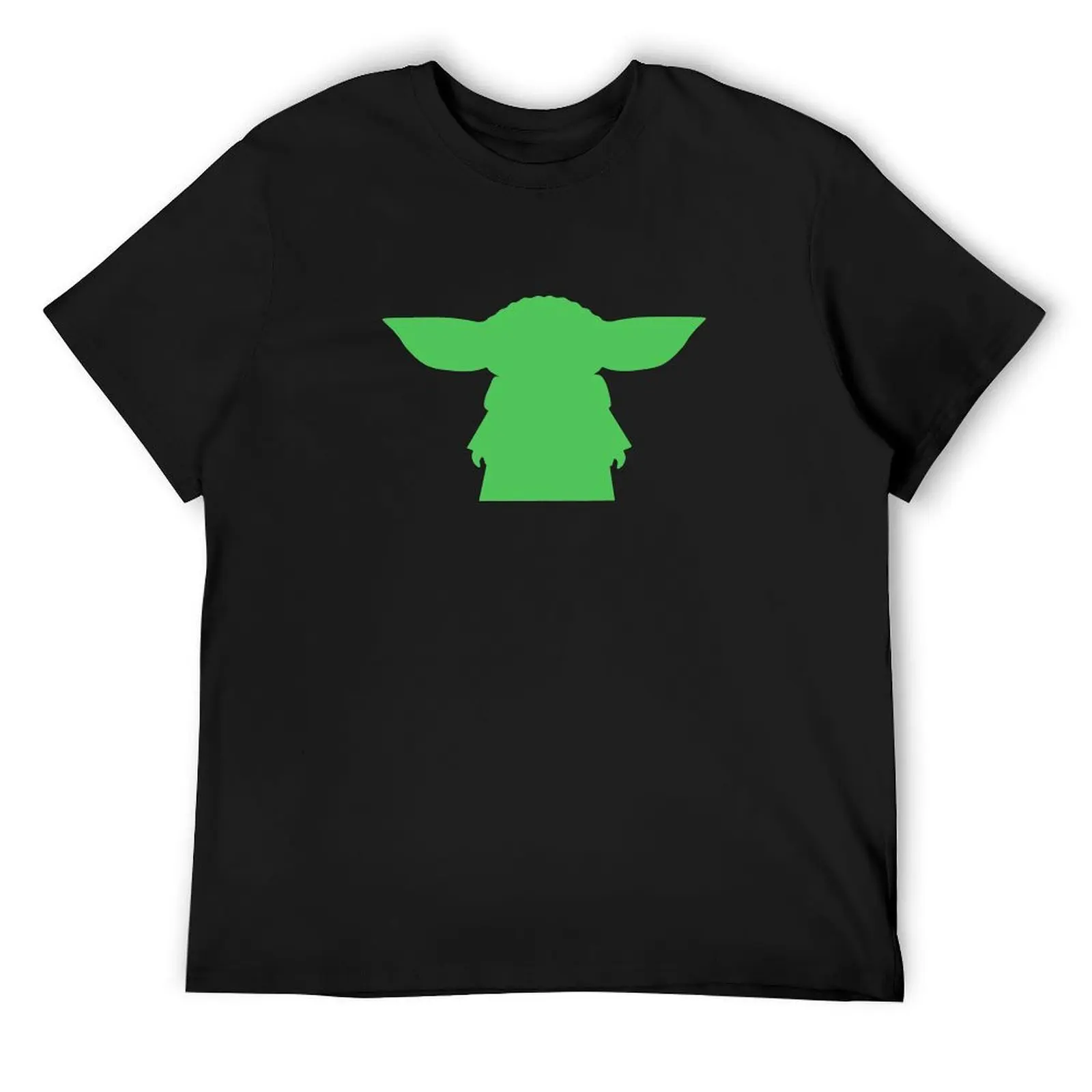 

Alien Silhouette - Green T-Shirt tops graphic tee shirt quick drying clothes for men