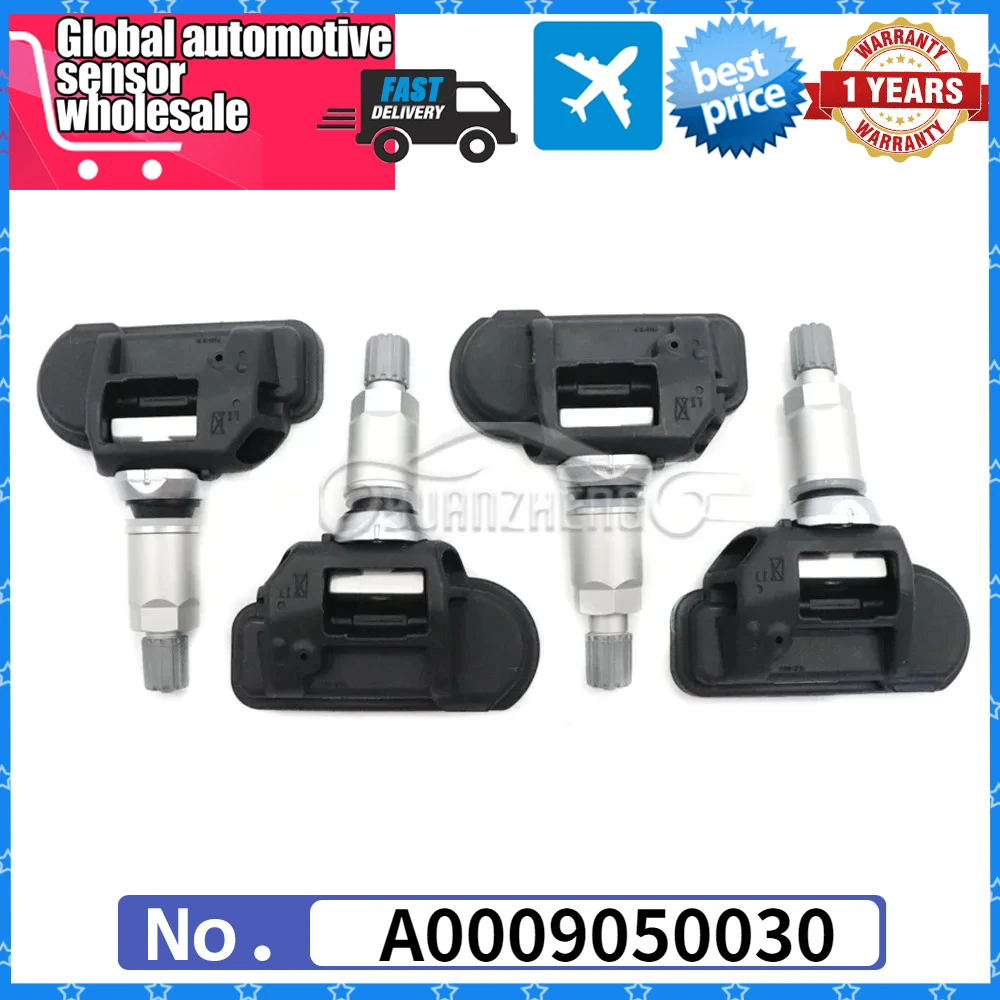 

TPMS Tyre Pressure Sensor A0009050030 For Mercedes-Benz A Class C-Class GLC S-Class SL R231 C250 C300 C350 W212 W166 W222 433MHz