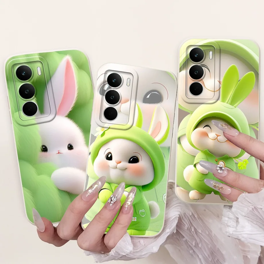 Para Realme C71 4G C 71 Funda nueva moda dibujos animados de lujo pintura femenina Funda para Honor 400 400Pro Funda de silicona líquida mate