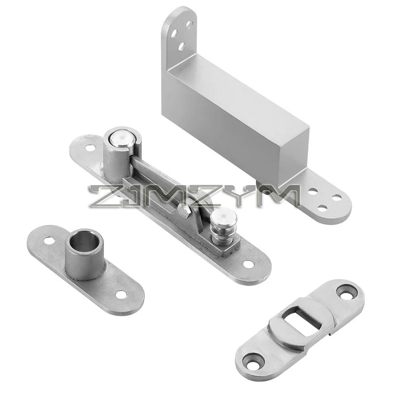 Fecho de Porta de Madeira Automático Invisível Tampão Hidráulico Dobradiça Pivotante Escondida Mola de Chão Rotação de 360 °