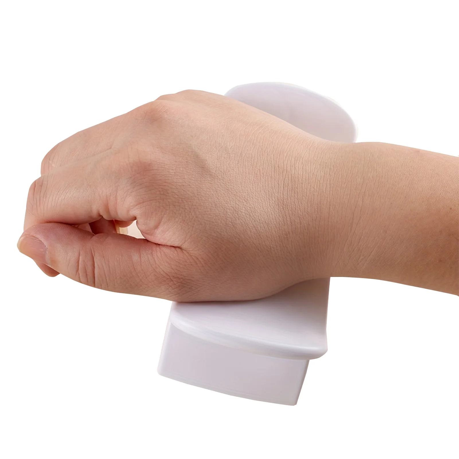 Portátil em forma de U manicure travesseiro, removível e lavável mão travesseiro, adequado para acrílico Nail Art Supplies
