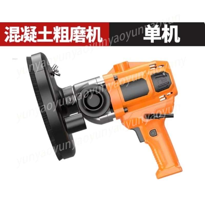 Multifunctional Concrete Grinder Cement Floor Wall Planer Rough Grinding Polishing Machine for Construction Work