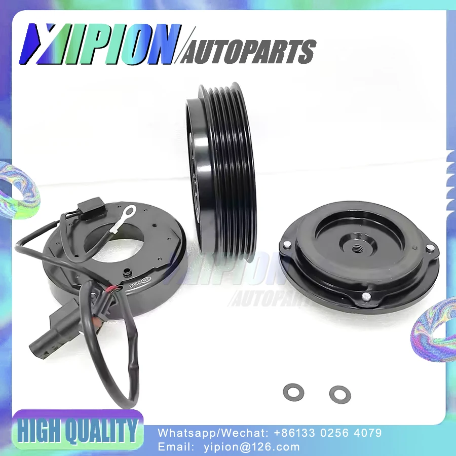 

AC A/C Compressor Clutch Pulley 6SBU16C FOR MERCEDES A W176 B W246 CLA C117 GLA X156 4472807110 A0038304460 4472806541