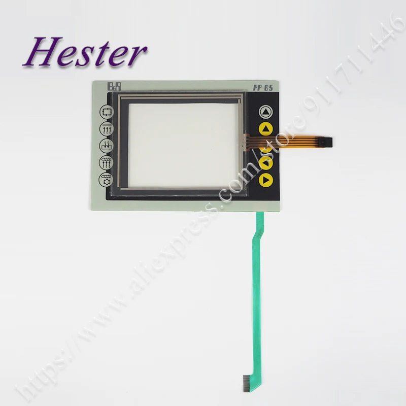 

Touch Screen Glass Panel Digitizer for B&R Power Panel PP65 4PP065.0571-X74F 4PP065.0571.X74F Touchpad + Membrane Keypad