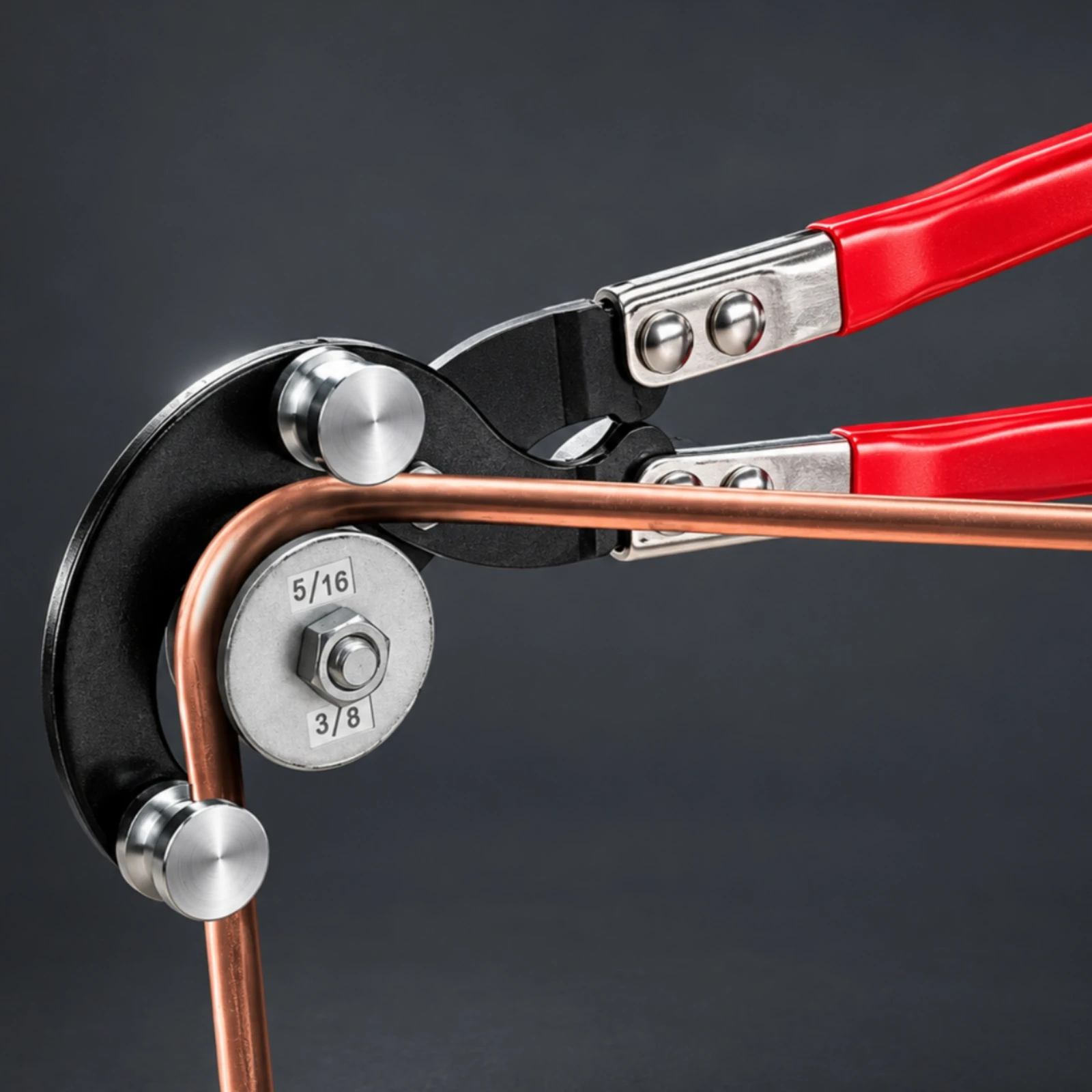 Bending Tool Multifunctional 4-in-1 Tube Bender Tube Bender with Interchangeable Dies Versatile for HVAC Technicians