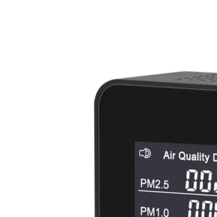Multi Sensor Air Monitor for HCHO For PM2.5 For PM10 PM1.0 TVOC Carbon Dioxide Temperature and Relative Humidity Indoor Use