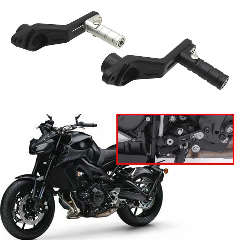 

Мотоциклетные аксессуары рычаг переключения передач подходит для YAMAHA MT-09/SP MT 09 2020 2021 2022 2023 MT09 Регулируемый складной переключатель передач