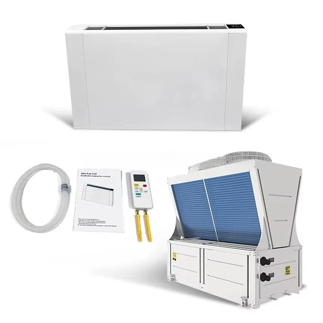 

Катушка вентилятора термостата Система охлажденной воды Вертикальная ультратонкая катушка вентилятора для циркуляции воды Wal Fcu Цена нагрева и охлаждающий блок