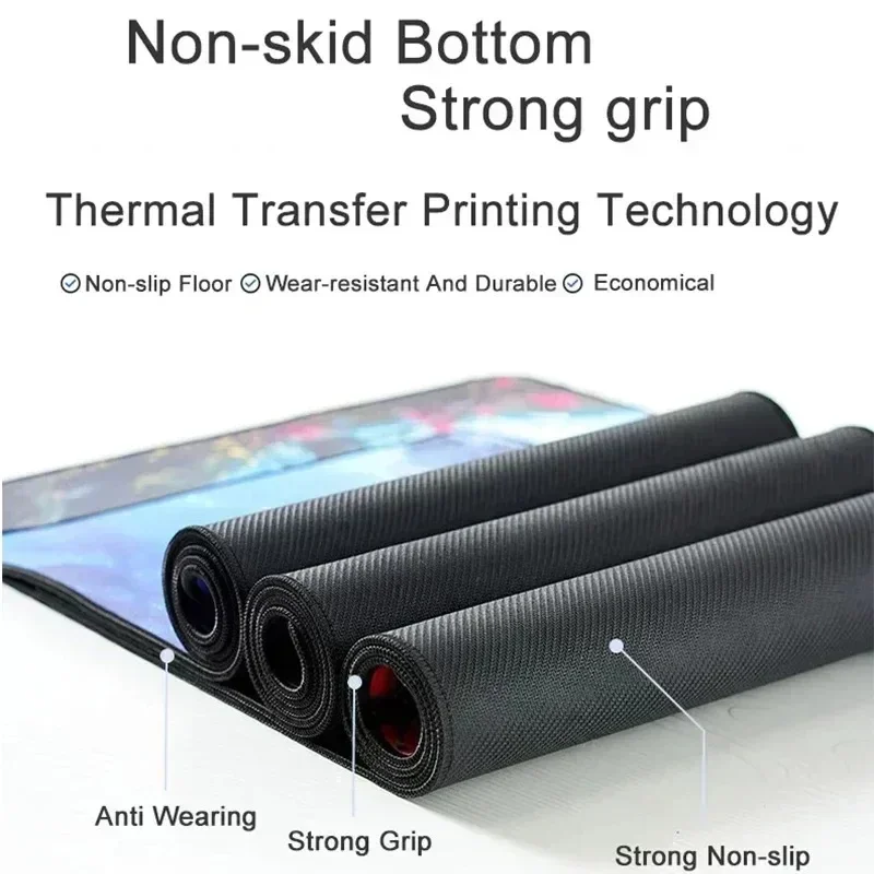 آخر لوحة ماوس الألعاب الأمريكية Deskmat أنيمي ملحقات الكمبيوتر لوحة الماوس Xxl حصيرة 600x300 ألعاب كبيرة سطح المكتب تمديد سجادة مكتب