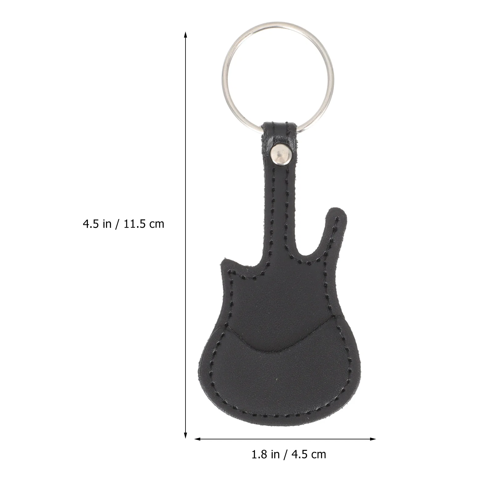 

Pick Storage Bag Guitar Plectrum Holder Keyring Tote Case. Black Pouch Picks Acoustic Holders Travel