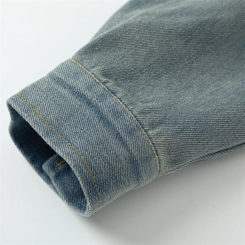 Luxury Clothes Women Elegant Shirts and Blouses Blue Denim Stylish Women's Shirts Korean Style Womens Designer Clothing Offers