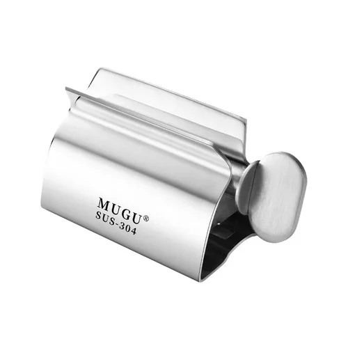 Exprimidor de pasta de dientes para el hogar, dispensador de pasta de dientes de Metal 304 de acero inoxidable, accesorios de baño de expresión rotativa, buen producto para el hogar