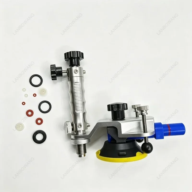 Car Windshield Crack Chip Repair Appliance, Stainless Steel Vacuum Glue Injector Pump for Vacuum‑Pumping Repair Work