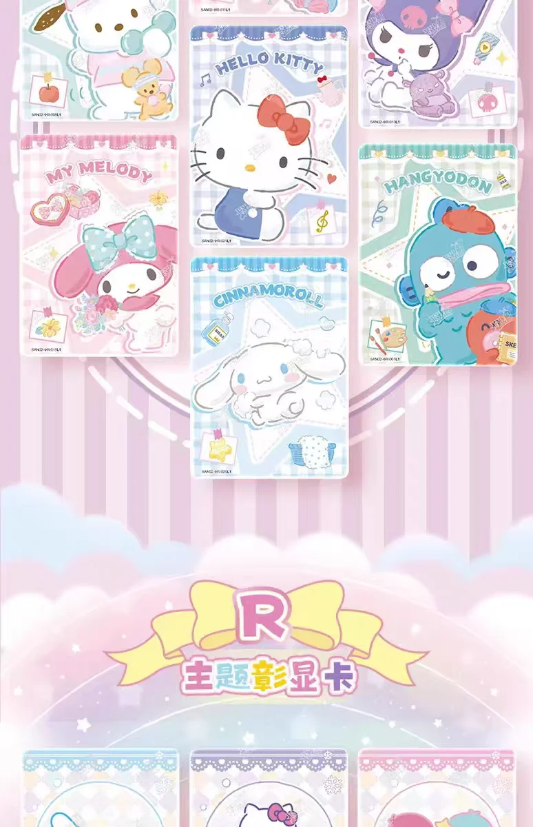 KAYOU Original Authentische Sanrio Exquisite Sammelkartenkollektion – PR Hello Kitty Sammelkartenspielzeug als Weihnachtsgeschenk – Detail 20