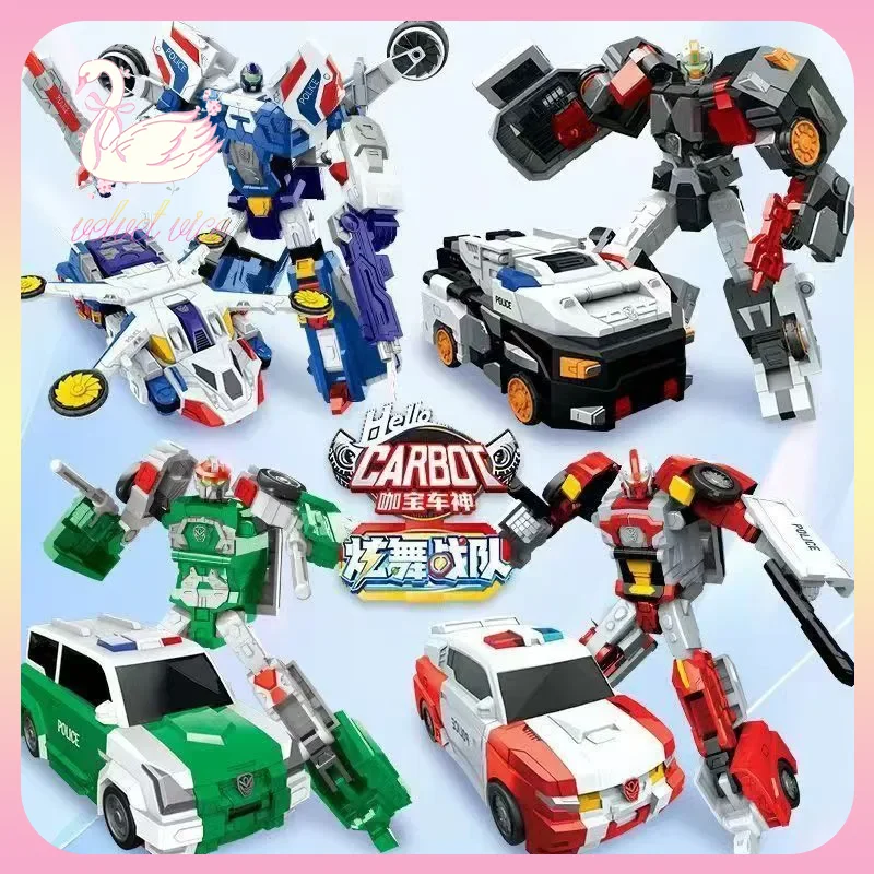 

Оригинальный Hello Carbot: серия Dazzling Dance Team, комбинированная трансформирующая игрушка-автобот Laranja, коллекционные украшения, подарок для детей