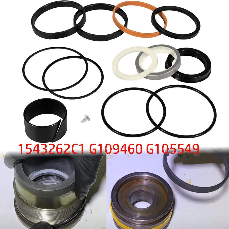 

G105549 Hydraulic Cylinders Seals Kit for Case 350 450 480 580 680 850& More Equipments with Cylinder (1.75" Rod, 3" Bore)