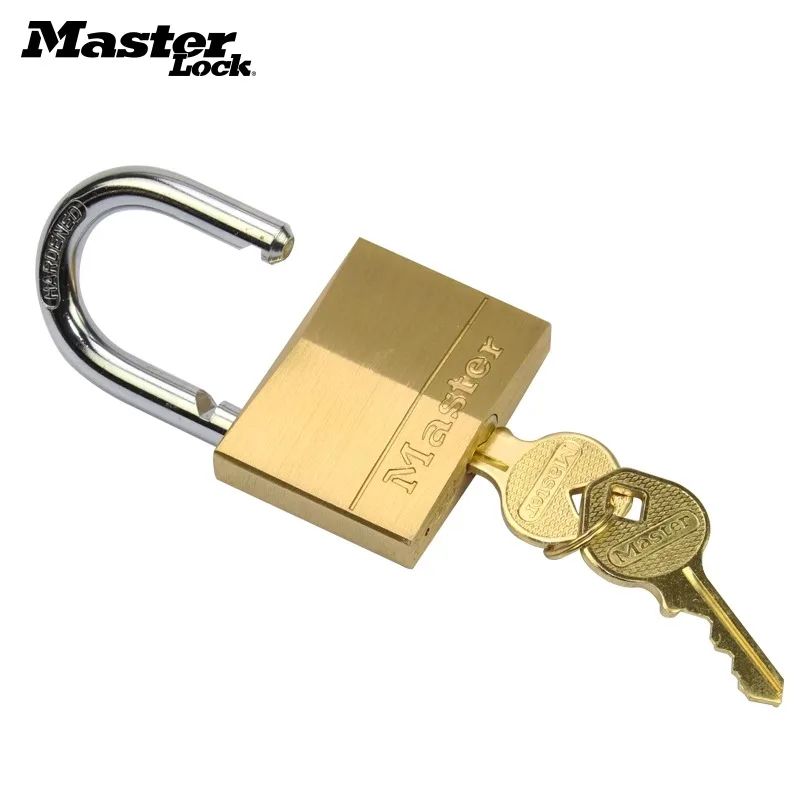 Latão sólido Master Lock para casa, cadeado, mesma flor, armazém, 150