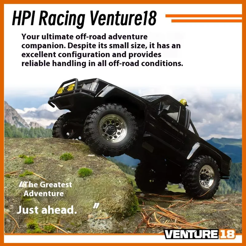 

Hpi Venture Remote Control Brushed/Brushless Simulation 1/18 Hilux Sr5 4wd Off Road Climbing Off Road Vehicle Toy Gift