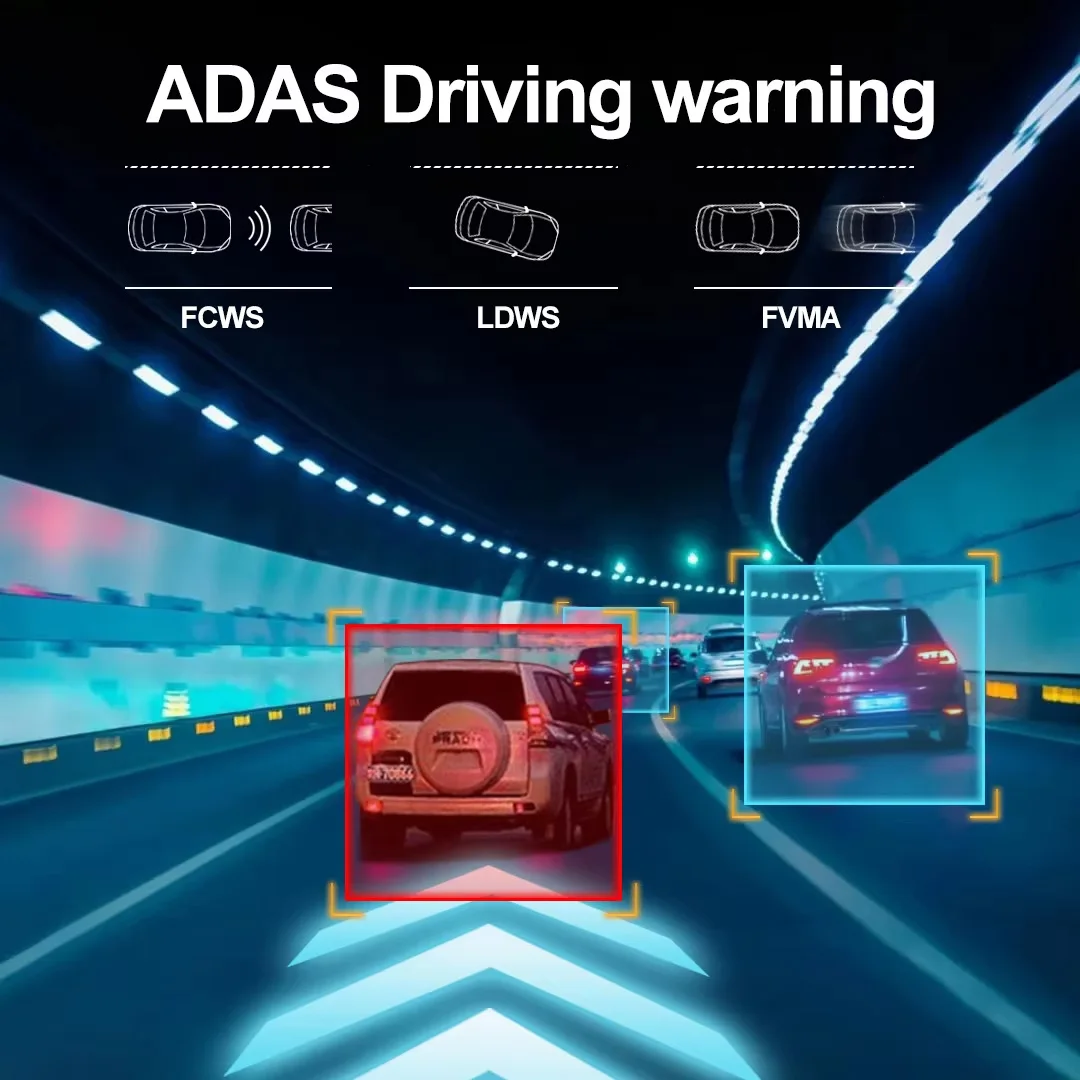 XIMA Car DVR ADAS USB Dashcam  Recorders Camera DashCam Full HD Hidden Type Auto Video Recorders for Car Android Radio Player