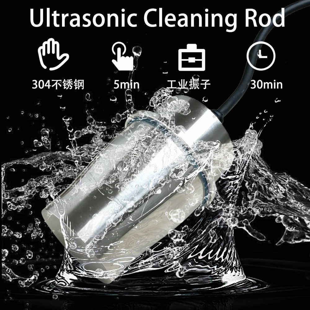 Mini Ultrasonic Cleaning Machine Watch EyeGlasses Dishes Cleaner Sonic Fruit Vegetable Jewelry Teeth Denture Tableware Bath Trip