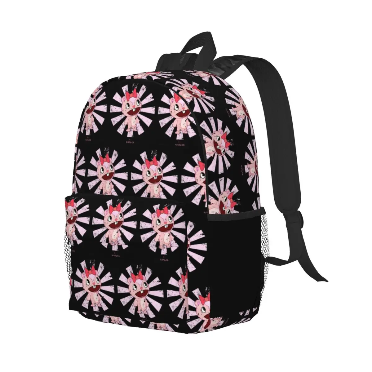 Giggles Japanese Happy Tree Friends Backpack Student Boys Girls BookBag Men Women School Bag Computer Shoulder Bags