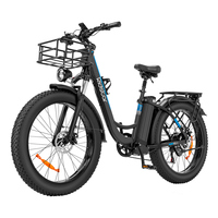 Ridstar-MN-26 Electric Bike for Adults, Fat Tire, Off Road Ebike, Powerful Mountain Bicycle, 48V, 20Ah