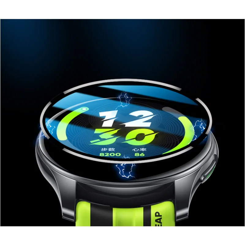 Film de protection souple incurvé 3D pour montre intelligente Redmi Realme T1, Film anti-rayures (pas de verre), accessoires