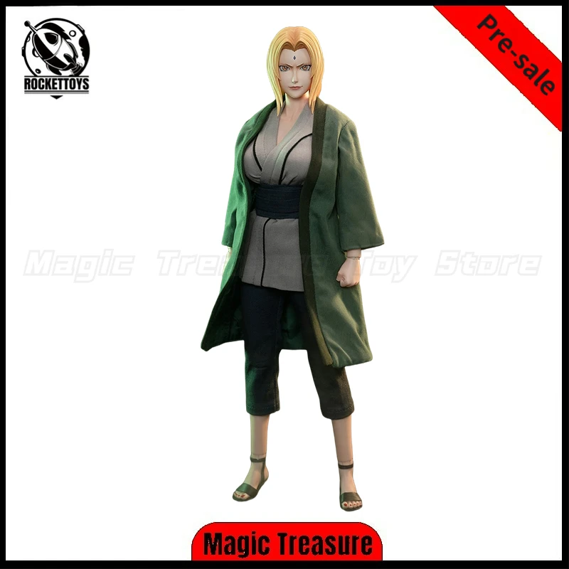 

【Pre-sale】 Original RocketToys ROC-009 Shippuden Tsunade 1/6 Action Figure Animation Ornaments Gifts