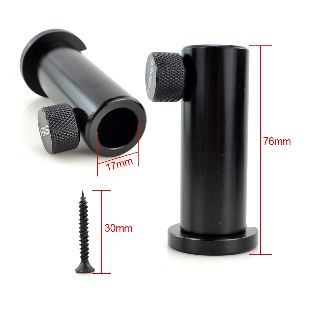 Hirisi Aluminum Carp Fishing Stage Stand with Screws For Fishing On Platform Bank Sticks Rod Pod Holder
