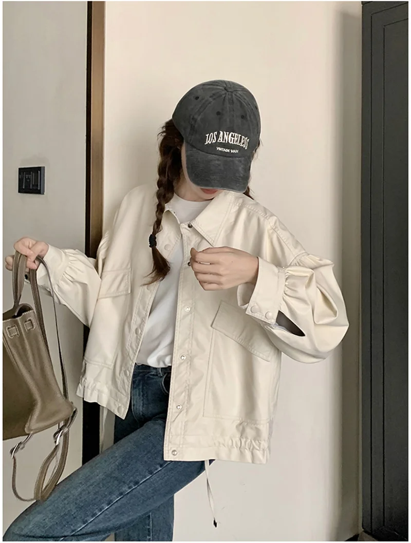 Off White Age Reducing Workwear Short Jacket For Women In Spring And Autumn 2024 Popular And Popular Commuting Casual Jacket