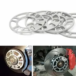 Universele Auto Wiel Spacer Plaat 3Mm 5Mm 8Mm 10Mm Fit 4X100 4X114.3 5X100 5X108 5X114.3 5X120 Aluminium