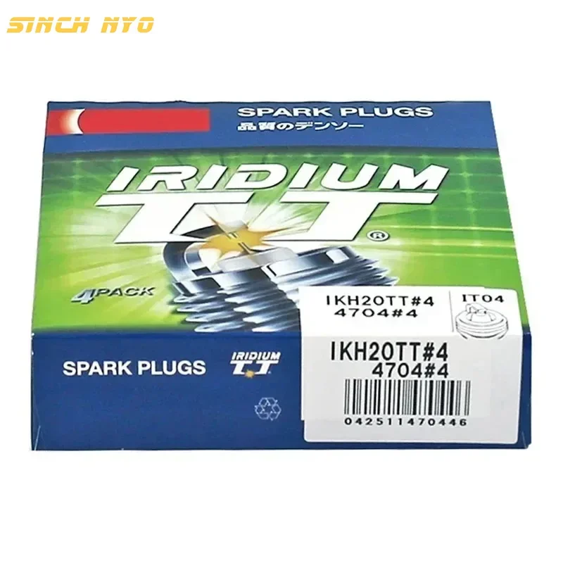 4704 IKH20TT Dual Iridium Spark Plug Candle for VOLVO VAUXHALL TOYOTA SUZUKI SUBARU SMART RENAULT PEUGEOT OPEL NISSAN MITSUBISHI view 4