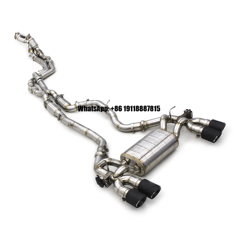 

OEM Full Catback Downpipe Pipes for BMW M2C M2 Competition S55 F87 3.0T 2018-2023 Valvetronic Exhaust Muffler Catted Downpipe