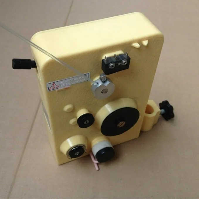 Magnetic Tensioner Winding Machine with Nylon Braiding Sheath and Steel Tape Armor