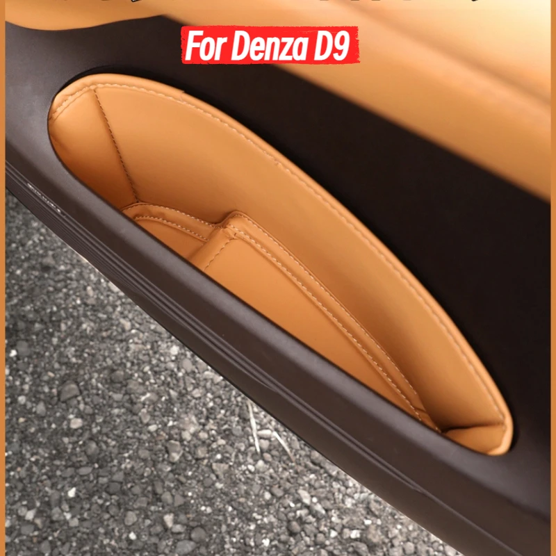 

For Denza D9 Door Storage Box Pocket Door Slot Pad Storage Bag Upgrade Interior Accessories Modified Auto Supplies Daquan Tools