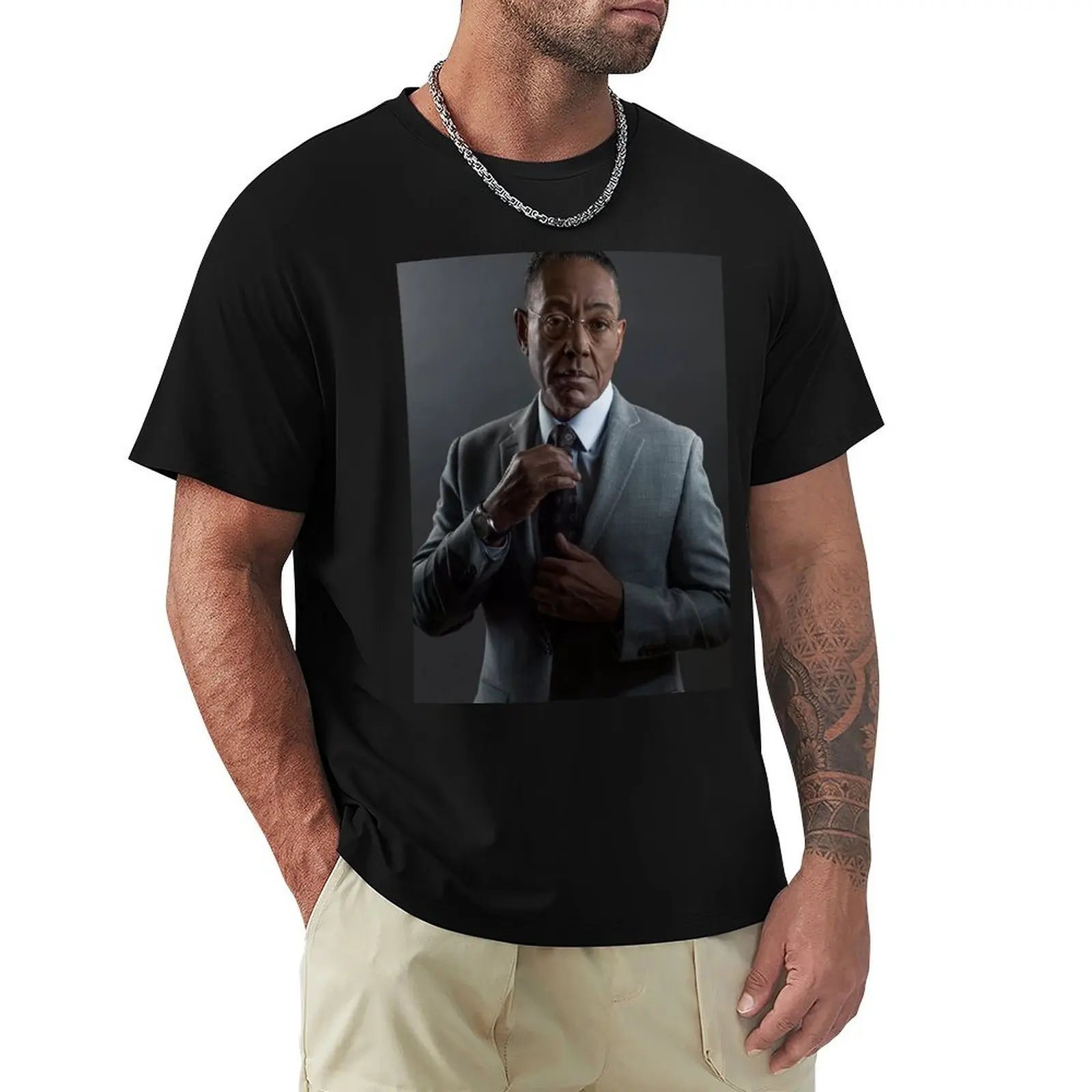 

Breaking Bad Gus Sigma T-Shirt Anime t-shirt graphic shirts Funny t-shirts cotton graphic tees mens white t shirts