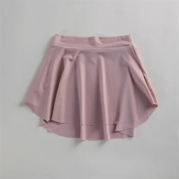 מכירה חמה איכות גבוהה הרבה צבעים ניילון ספנדקס יוגה ספורט ילדות נשים מבוגרות בלט ריקוד חצאיות