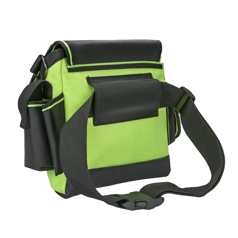 Electrician Tool Bag Crossbody Thickened Canvas Wear-resistant Multifunctional Shoulder Air Conditioner Repair Bag Special Tool