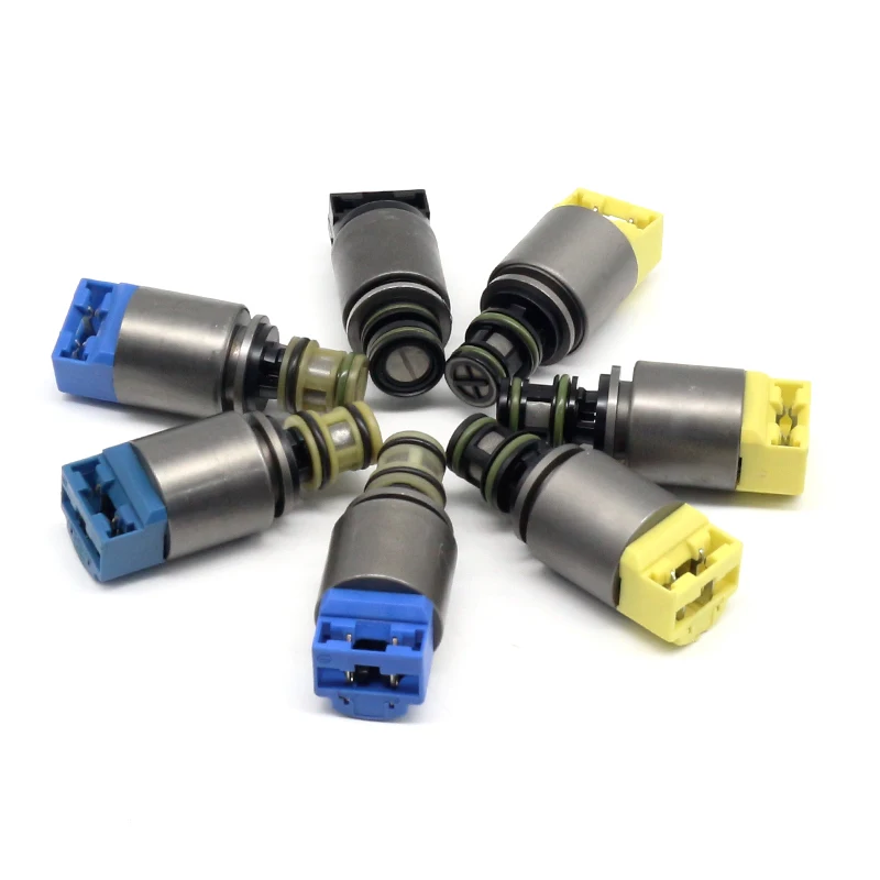 7 PCS Solenoid KIT ZF 6HP19 6HP21 6HP26 Transmission solenoid valves 1068298044 For BMW X5 X4 X3 & Audi & Volkswagen S4 S8 A4 ﻿