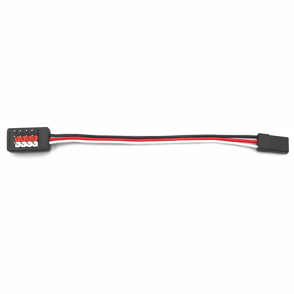 YEAHRUN JR Male Plug Cable Switch Panel System Turn On/Off Controller Module 1 TO 4, 1 TO 5 for RC Model Car Boat Parts