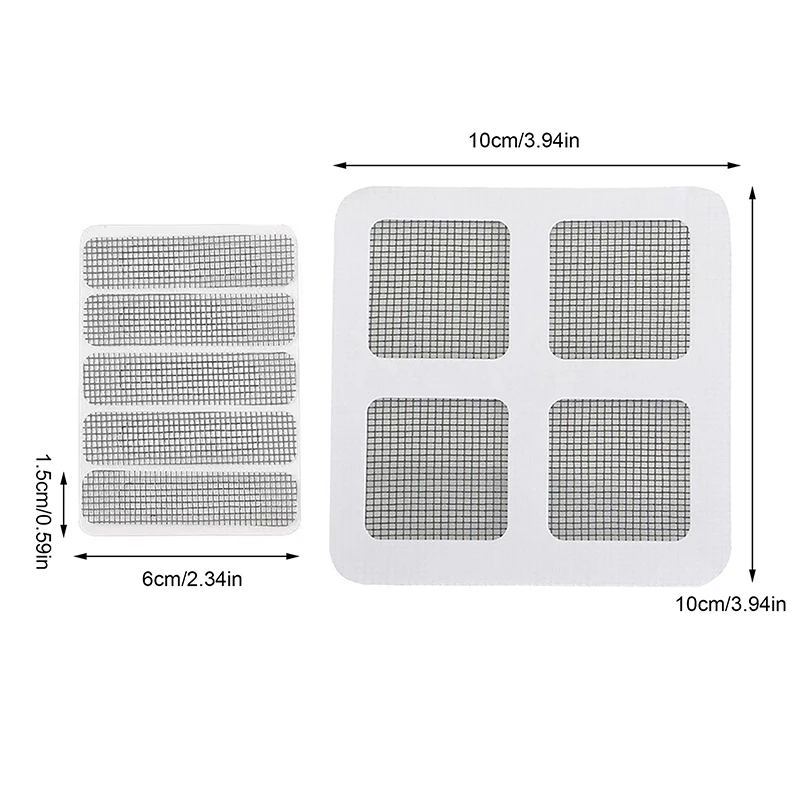 1/10 Pcs Anti Fly Mosquito Net Window Screen Mesh Adhesive Mosquito Insect Flying Bug Net Curtains For Kitchen Window Protector